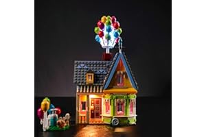 PIPART LED Light Kit for Lego 43217 Up House, ONLY Light Kit, Lego Model is NOT Included