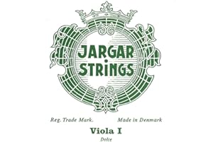 JARGAR Alto jeu de cordes medium La+Ré Acier chromé et Sol+Do filé argent