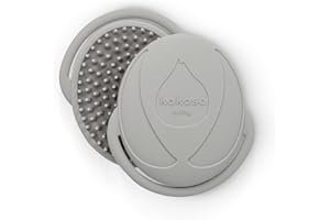 Kokoso Baby Bath Brush - Super Soft Baby Brush - Made from Eco-Friendly Silicone - Gently Removes Flakes and Scales - BPA-Free, Antibacterial, Hypoallergenic - Suitable for Any Age