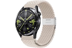 AidorMax Cinturino a Sgancio Rapido 22 mm, Cinturini in Elegante e Confortevole Elastico Traspirante con Fibbia Regolabile in Acciaio Inox per Smartwatch e Orologi (Galassia)