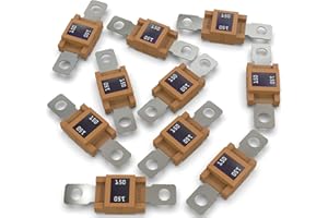 AUPROTEC Mega fusibile ad alta corrente 80A – 500A Selezione: 150A Ampere rosso, 10 pezzi