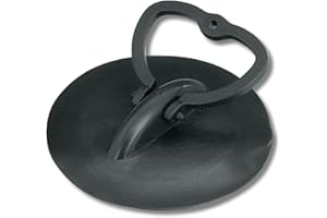 ‎HOMEXPERT homeXpert Universal Waschbeckenstöpsel, Abflussstopfen - aus Silikon, für Spülbecken und Badewanne - Stöpsel für Abflüsse mit 45,5-60mm, optimal für Küche und Bad