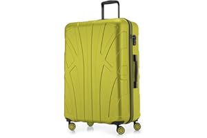 Suitline Hand Luggage, Hard Shell Suitcase, Trolley Suitcase, Travel Suitcase, Fern