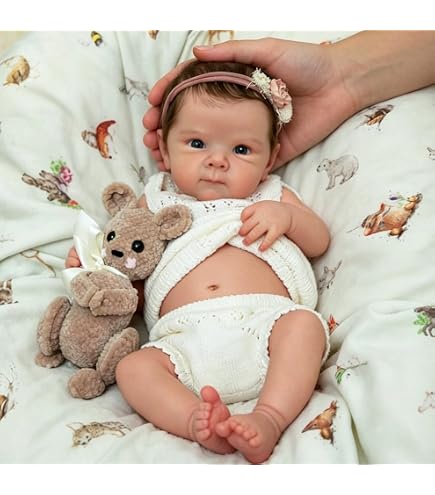 Muñeca Reborn De Silicona Cuerpo Completo | Bebé Realista De 45 Cm | Articulada Y Bañable | Regalo Para Coleccionistas Y Niños | Incluye Ropa Y Chupete