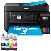 Epson EcoTank ET-4800 Ink Tank Printer | for Home &amp; Small Office | Wi-Fi &amp; Ethernet| A4 | Print, Copy, Scan, Fax | 1.5" LCD S