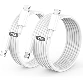 BSTOEM USB C Cable Fast Charging,1M+2M USB C to USB C Cable, Type C Cable | USB C Cable Fast Charging for iPhone 17/16/15/Pro