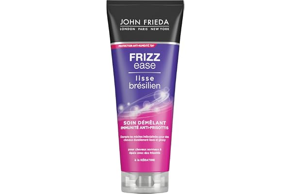 JOHN FRIEDA Frizz Ease Lisse Brésilien Soin Démêlant Immunité Anti-Frisottis 250ml