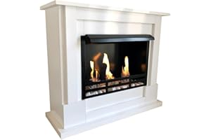 KAMINBAU MIERZWA Caminetto modello Lucas a gel di bioetanolo incluso set con 27 accessori