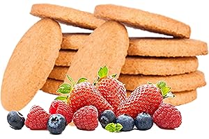 BISCUITS PROTÉINÉS Line@diet | 14x5 biscuits goût FRUITS ROUGES | 30% PROTEIN | Fit Snack 7