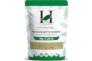 H&C HERBAL INGREDIENTS EXPERT H&C Pure Fuller'S - Arcilla de bentonita (1 kg)