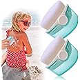 Azonee Kids & Adults Sunscreen Applicator Set, Sunblock Buddy Brush with Protective Caps for Easy & Safe Sun Lotion Application, 2 Pack