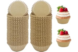 CUTILAND Caissettes Cupcake,Caissette Muffins Papier,Moule Muffin,Moule Cupcake,500 Pièces Cupcake Papier,Moule Muffins Papier,5x3cm Moule à Muffin,Caissettes De Pâtisserie,Moule Muffin Papier,Muffin Papier