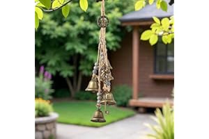 ‎XREE Windspiele für Draußen Hängend, Garten Windspiel Metall Segen Glocke Windspiele mit Klarem Klang für Veranda Balkon Fenster