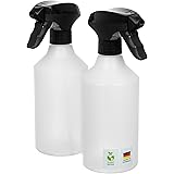 AP Sprühflaschen, 2 x 500 ml, nachhaltige Herstellung aus Green-PE, Polyethylen (PE), Langlebig