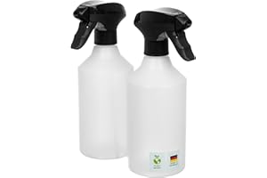AP Sprühflaschen, 2 x 500 ml, nachhaltige Herstellung aus Green-PE, Polyethylen (PE), Langlebig