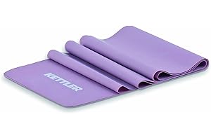 ‎KETTLER Kettler Latex Flexiband zur Muskelstabilisation – Fitnessband mit mittlerem Widerstand – Gymnastikband für Einzel- und Partnerübungen