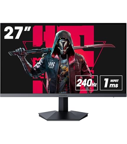 KOORUI 27 Inch Gaming Monitor QHD (2560 x 1440), 170 Hz, 1ms