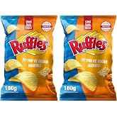 Ruffles Maximum Cheese & Onion Party Size 160g 2 pack