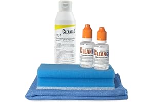 ‎CLEANGLAS CleanglaS Nano-Versiegelung Dusche | Made in Germany | Glasversiegelung mit Lotuseffekt für Bad, Fenster & Wintergarten | 60 ml Versiegelung imprägniert bis zu 48 m² | Instant Effekt Technologie