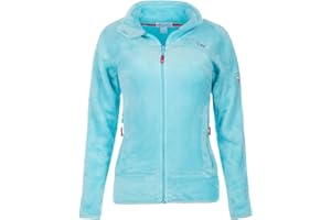 Geographical Norway Damen warme Übergangs Outdoor Fleecejacke mit Stehkragen bans production