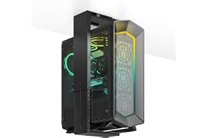 PC Hållare Under Skrivbord Justerbar Höjd och Bredd, Datorhållare för Mid och Full Tower, PC Fäste 38–67 cm Höjd, 21–33 cm Br