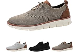 GENERISCH Wearbreeze-Schuhe für Herren, Breeze Urban Schuhe Herren, Urban – Ultrabequeme Schuhe, Breeze Schuhe Herren Atmungsaktive Mesh-Freizeitkleidung-Bootsschuhe Gestrickter Stoff Schnürschuhe 39-48