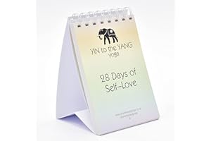 YIN TO THE YANG YOGA LTD Mindfulness Challenge: 28 Day of Self-Love and Wellbeing with Uplifting Affirmations. A Thoughtful and Meaningful Gift for Mental Wellness.