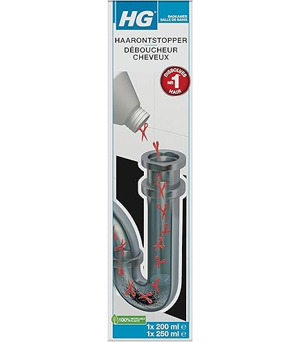 R Uscle Drain Unblocker, Drain Cleaner Power Gel, 1 Litre (Packaging - View #10