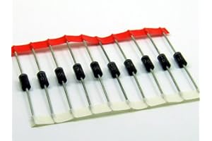 POPESQ® 10 pcs. x 1N5408 (Remplacement pour 1N5400, 1N 5401, 1N5402, 1N5403, 1N5404, 1N5405, 1N5406, 15407) Diode Redresseuse e Rectifier #A2331