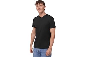 DANISH ENDURANCE Koszulka Bawełniana Męska, T-Shirt z Krótkim Rękawem, Klasyczna, 1-PACK