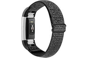 YHC Cinturino per Fitbit Charge 2, cinturino in nylon traspirante per lo sport
