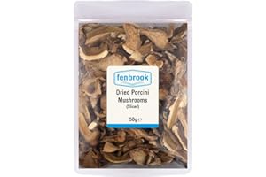 Dried Porcini Mushrooms (Sliced) 50g by Fenbrook