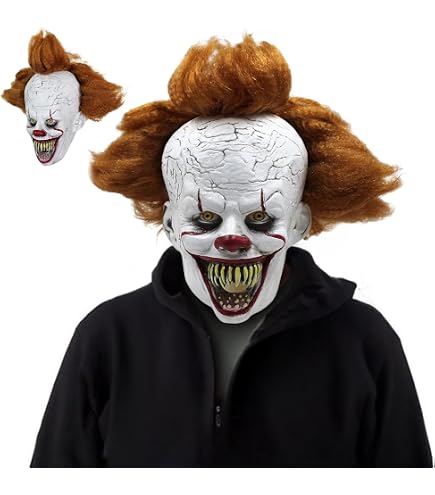 WIDMANN Clown Schmink-Set – 4 Farben + Weiß, Mit Pinsel, Schwamm & Roter Clownsnase