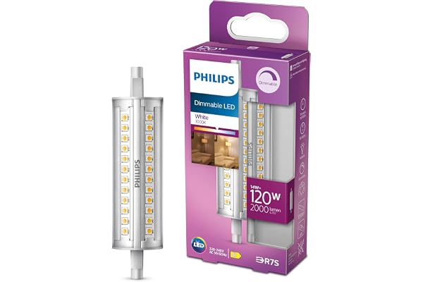 Classic Specialljuskälla, LED-ljuskälla, 120W, R7S, Vitt ljus, 3000 kelvin, 15 000 timmar, dimbar