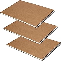 Quaderno A3 per schizzi - 760 pagine 380 fogli - Carta da disegno di alta qualità - copertina morbida in PU Blocco per schizzi per artisti e professionisti per disegni e schizzi