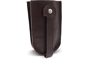 Safekeepers Schlüsselglocke - Lederschlüsseltasche - Glockenform - Schlüsselmäppchen - Schlüsselmäppchen Damen - Schlüsselmappe - Schlüsselbörse -Leder - Schlüsse