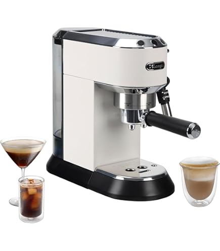 @6chan.@DeLonghi EC680R De'Longhi EC680.BK Dedica Coffee Machine with 15 Bar Espresso Pump