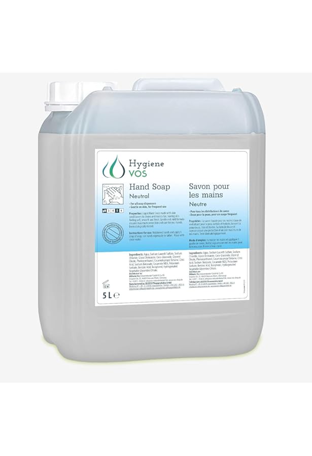 Sanitec Luxor Green Aloe Flüssigseife - 5 Liter Feuchtigkeitsspendende Antibakterielle Handseife