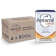 Aptamil Comfort Baby Milk Powder Formula, from Birth, 800g (Pack of 4)