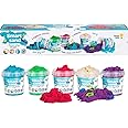 Genio Kids Magic Sand Set 5 Colours - Magnetic Sand 1.65 lb/750 g with 5 Accessories, Magic Gift Set for Toddlers, Girls and Boys