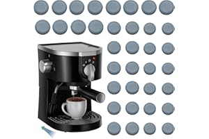 CANIPHA 36 PCS Appliance curseurs d'appareils pour appareils cuisine, curseurs d'appareils cuisine auto-adhésifs curseur café pour appareils cuisine friteuse autocuiseur batteur sur socle (3 tailles)