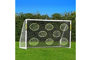 FORZA Match Football Goal [6 Sizes] | The World’s #1 Junior Goals! | 100% UK-Made, 2 Min Setup, Unbreakable Goalpost + Target Bundle - Buy Once, Play Forever!