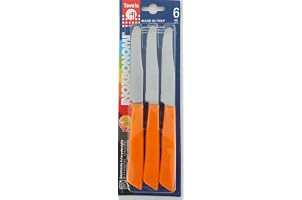 Sanelli Ambrogio, Set Coltelli da Tavola Supra, 6 Coltelli con Lama