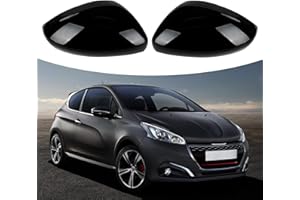 2 Pezzi Copri Specchietto Retrovisore in Plastica Sostituzione per Peugeot 208 2012-2019 HAMON Una Coppia Lati Destri e Sinistri Calotte Ricambio Specchiett, Accessori Auto ABS Perfetti