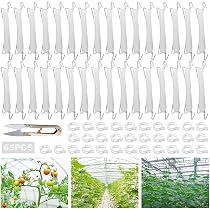 Lot De 20 Crochets Pour Treillis De Tomates Avec Ficelle De 15 M100 Clips Pour Treillis De Lot De 20 Crochets Pour Treillis De Tomates Avec Ficelle De 15 M100 Clips Pour Treillis De