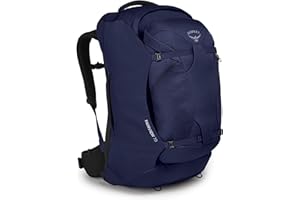 Osprey Plecak podróżny Fairview 70 l dla kobiet, wzór Winter Night Blue