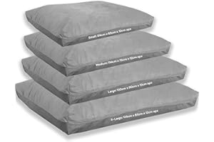 Kosiproducts Beanbag Floor Cushions Pillow Plush Velvet 100% Soft Polyester-Silver-84x65