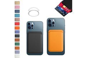 FAD SPORTS Magnetischer Kartenhalter personalisierbares Geschenk, Kompatibel mit MagSafe, Kompatibel mit iPhone 15/14/13/12 Serie, Handy Geldbörse, inkl. Magnetring, Geschenkidee für Freund Freundin Rosé Gold