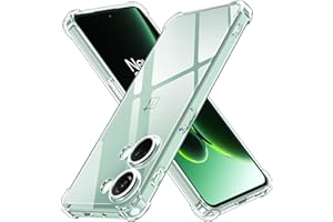 ivoler Funda para Oneplus Nord 3 5G, Carcasa Protectora Antigolpes Transparente con Cojín Esquina Parachoques, Suave TPU Silicona Caso Delgada Anti-Choques Case