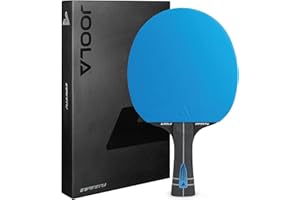 JOOLA Rakieta do tenisa stołowego Infinity ITTF, profesjonalna rakietka do tenisa stołowego dla zaawansowanych graczy, z włóknami High-Tech, 7-warstwowa rakietka